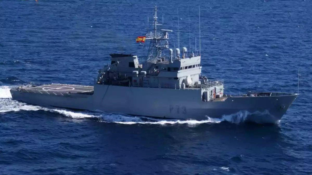 El patruller de l'Armada espanyola 'Vigía'