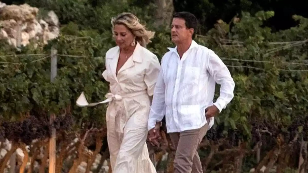 Susana Gallardo i Manuel Valls s'han casat aquest cap de setmana