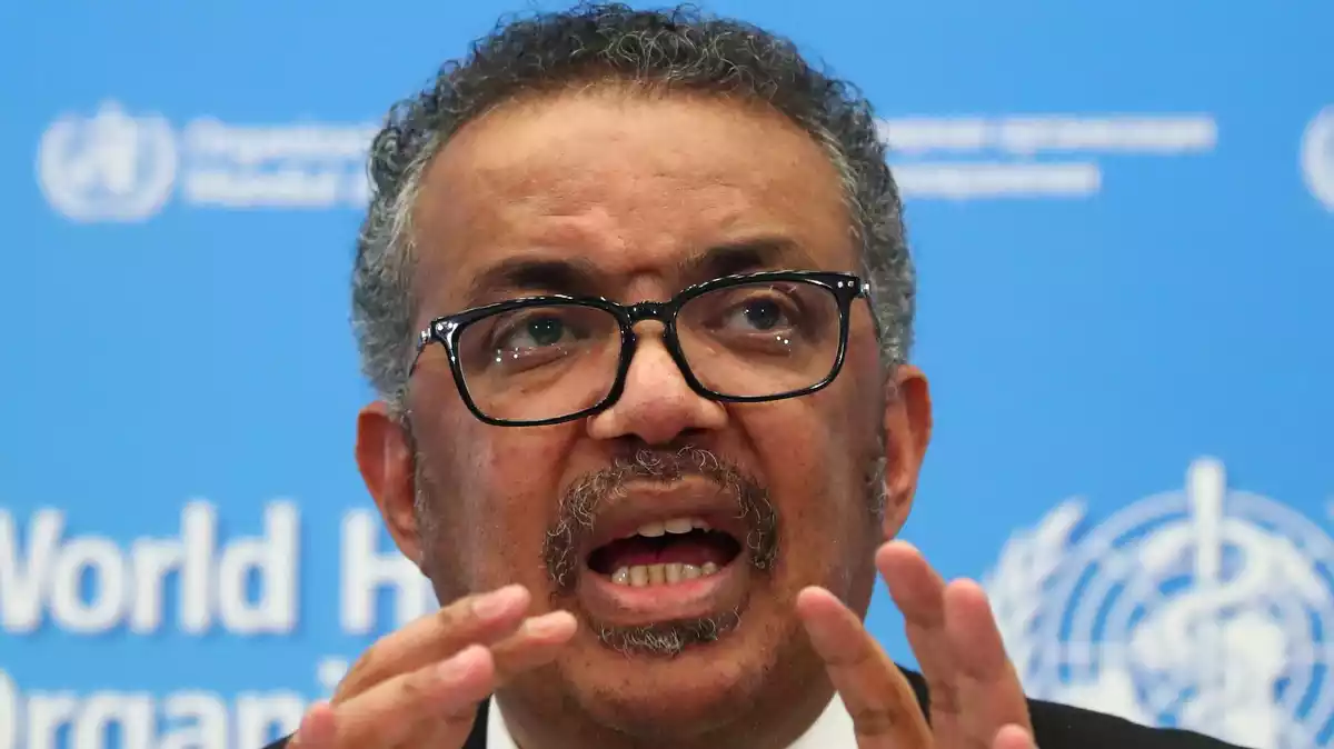 El director general de l'Organització Mundial de la Salut, l'etíop Tedros Adhanom