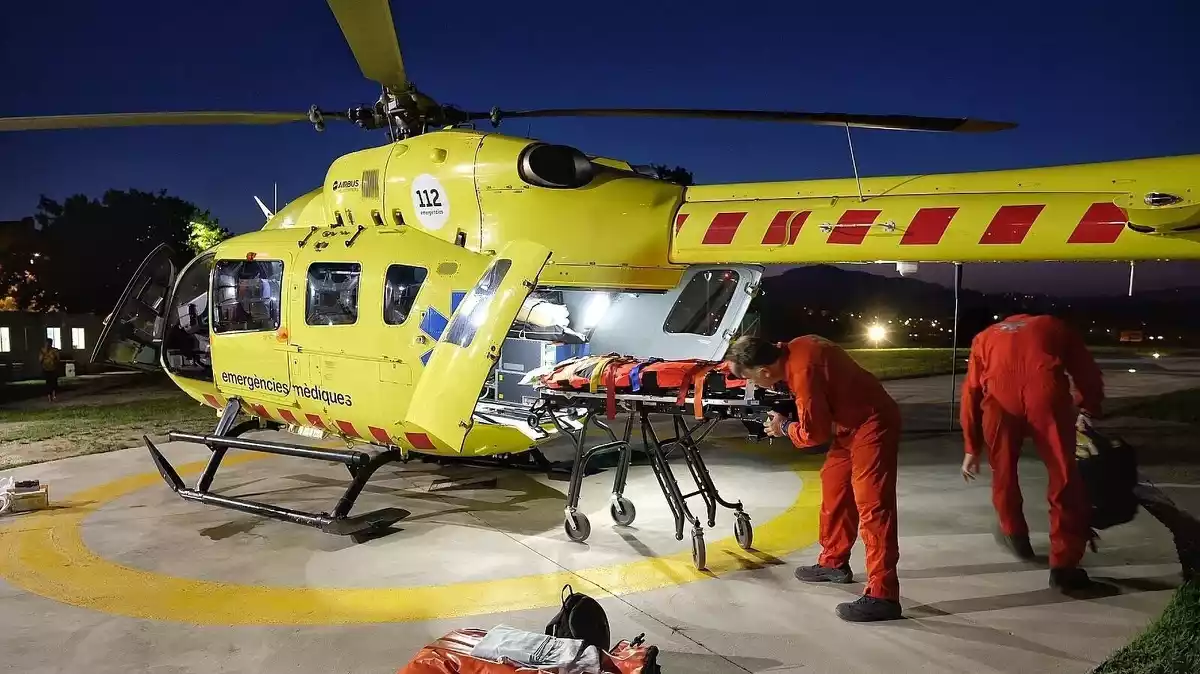 Helicòpter medicalitzat del SEM