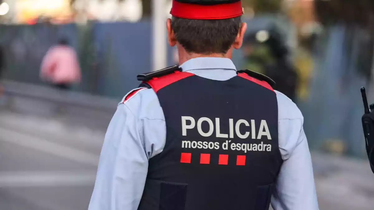 Imatge d'arxiu d'un agent dels Mossos d'Esquadra