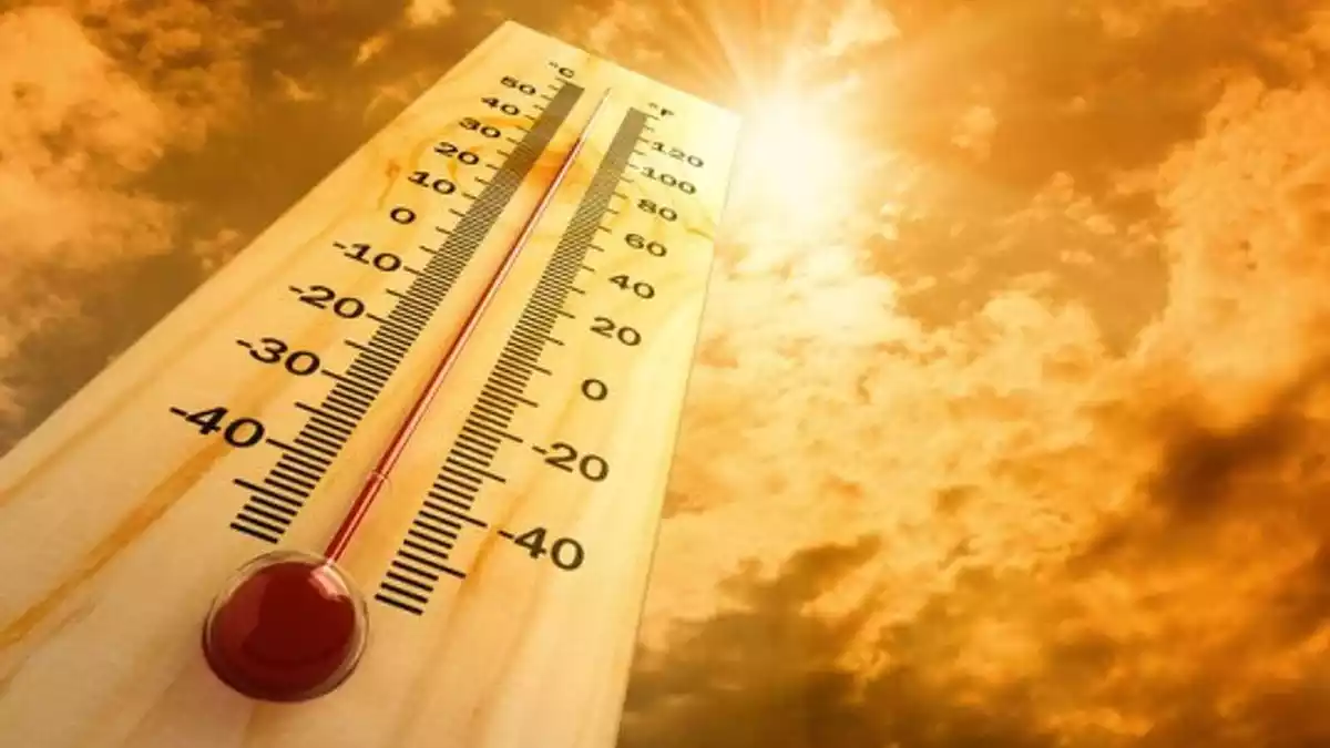 Imatge d'un termòmetre en plena onada de calor