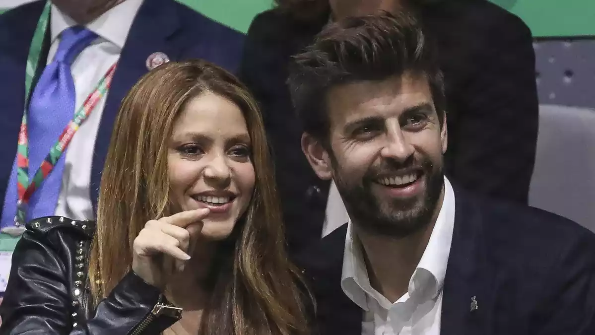 Gerard Piqué i Shakira a la Caja Mágica a la final de la Copa Davis (24-11-19)