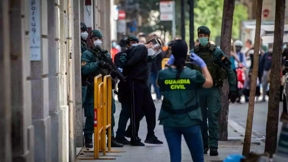 La Guàrdia Civil deté el suposat jihadista de Barcelona el 8 de maig del 2020
